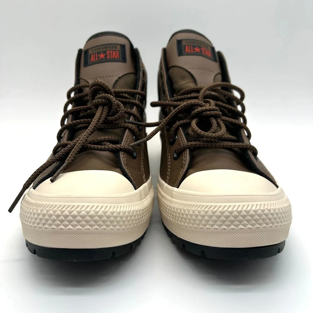 Converse Malden Street Boot Mid Mens 12 Grounded Black Brown Sneakers A13225C